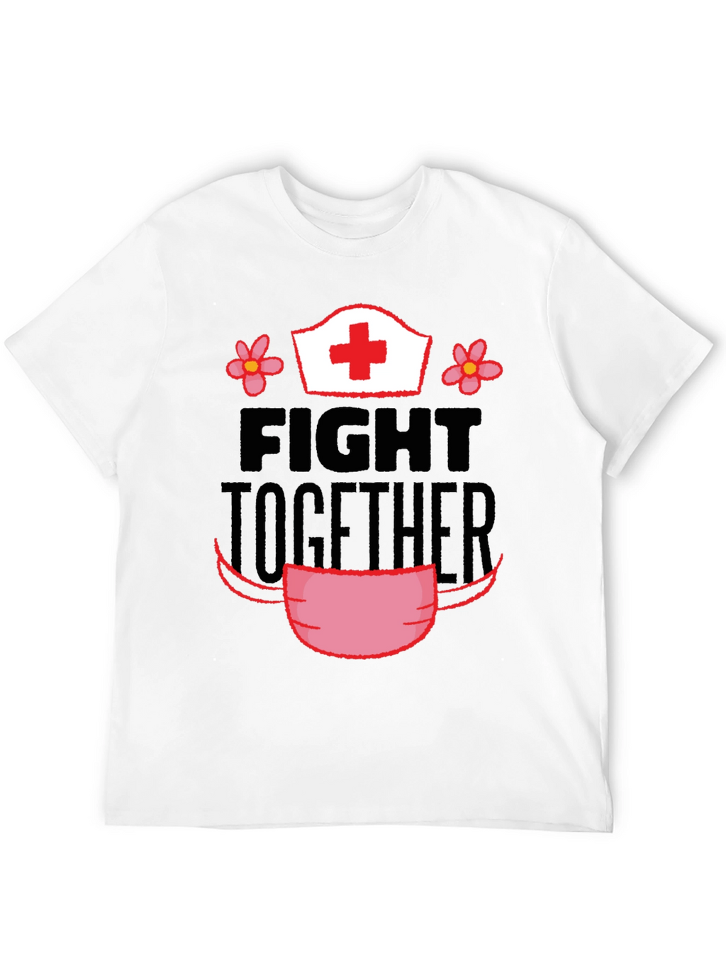 Fight Together Nurse Graphic Tee