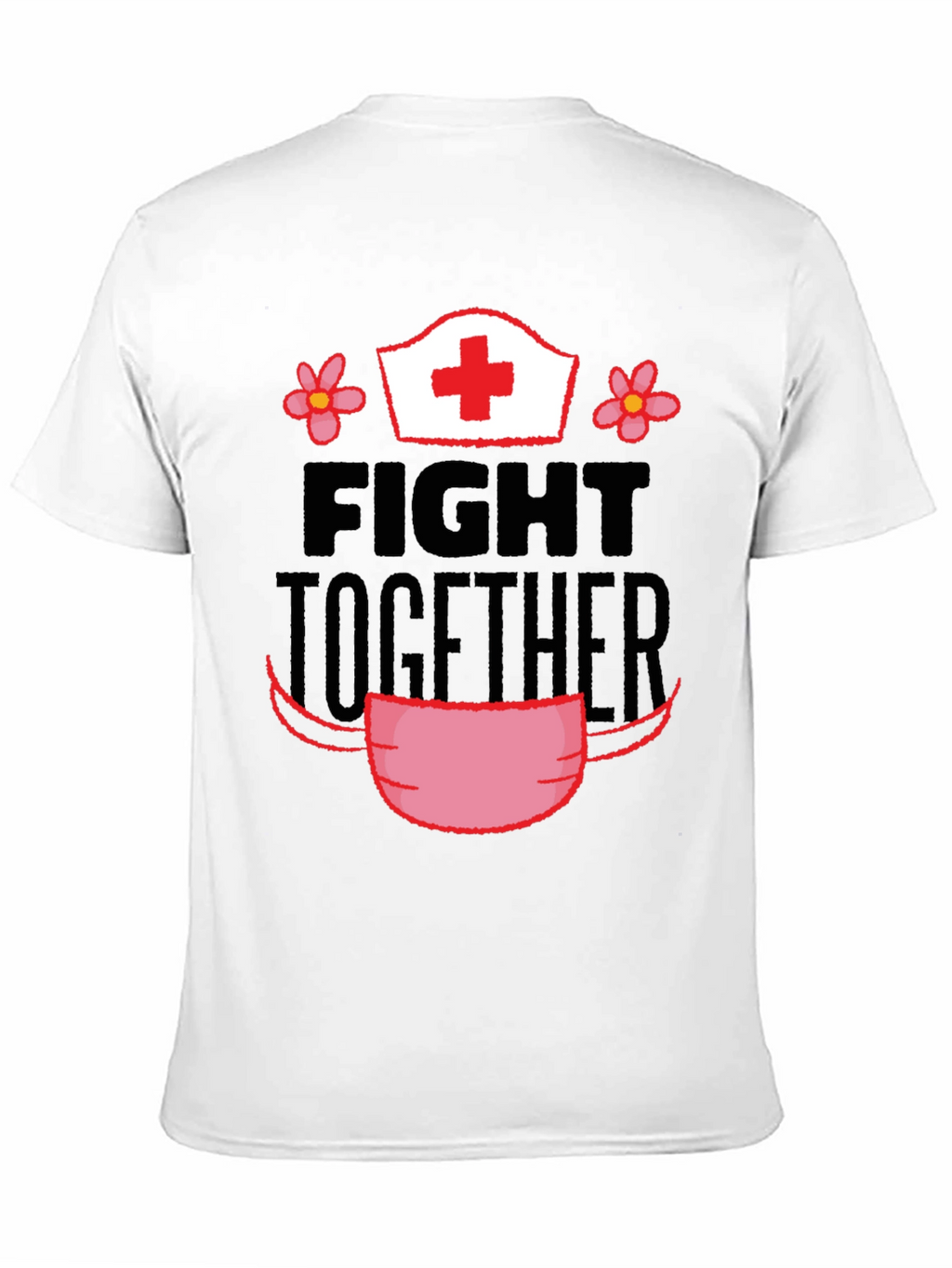 Fight Together Nurse Graphic Tee