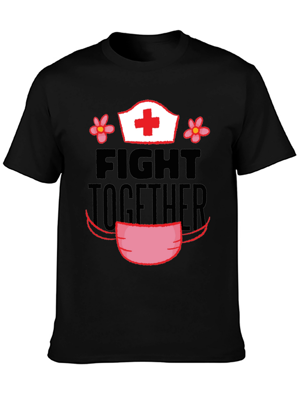 Fight Together Nurse Graphic Tee