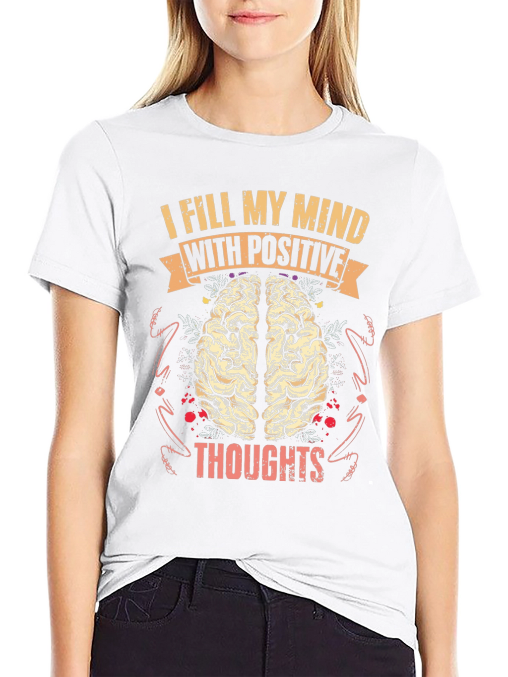 Positive Thoughts Mindful Tee
