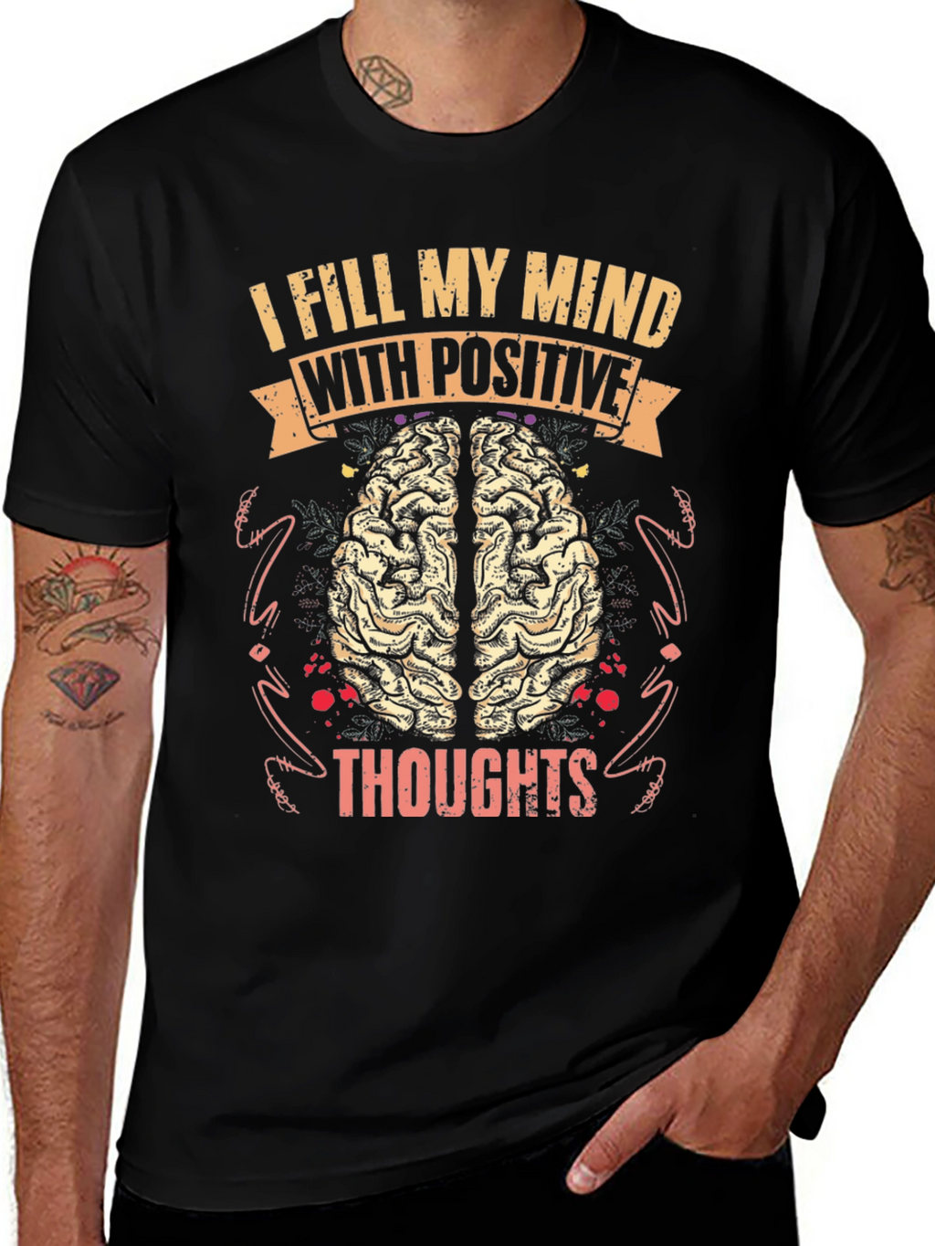 Positive Thoughts Mindful Tee