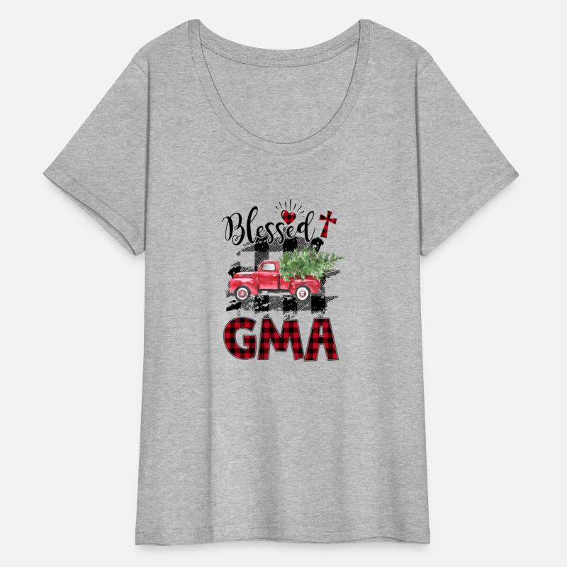 Blessed Gma Red-Plaid