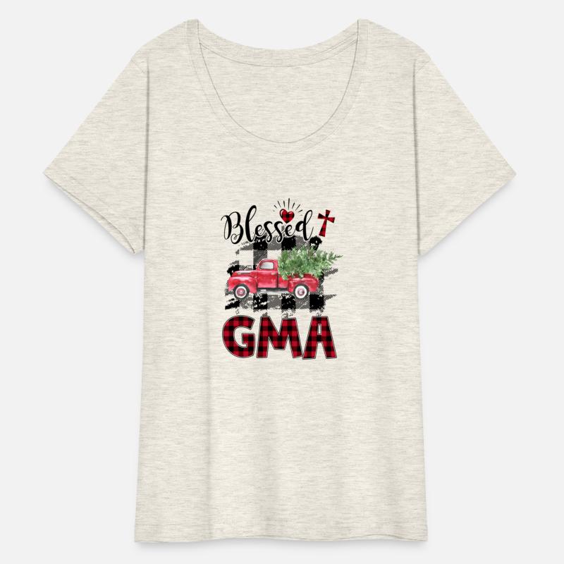 Blessed Gma Red-Plaid