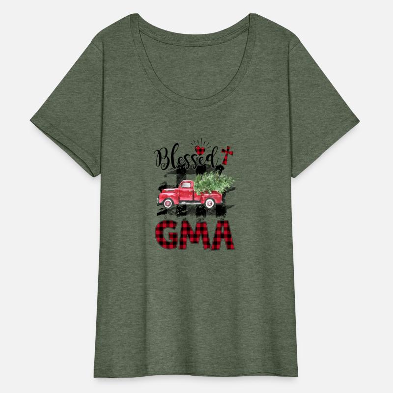 Blessed Gma Red-Plaid