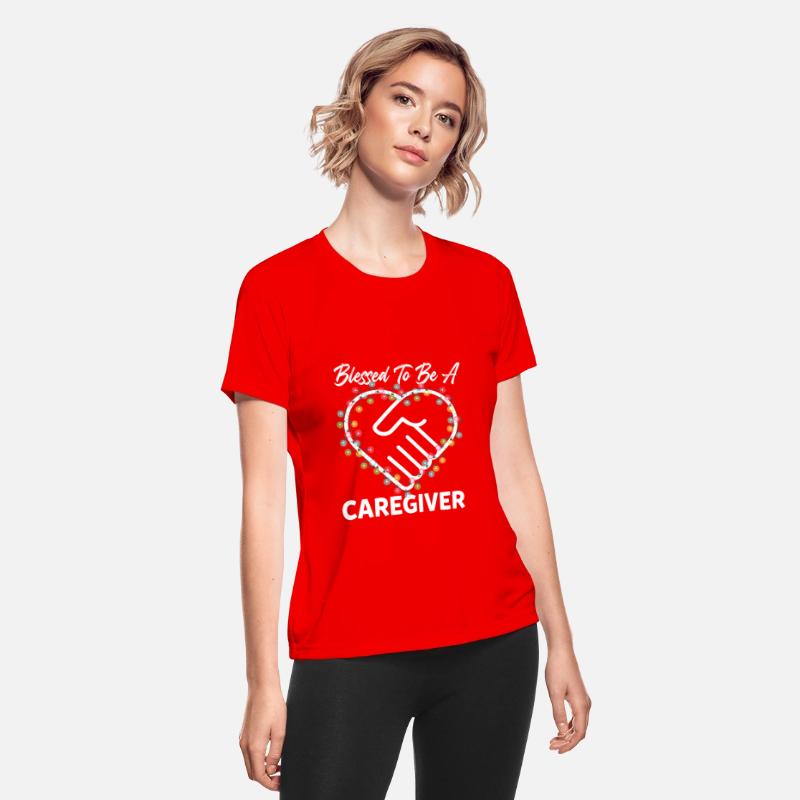 Blessed To Be A Caregiver Funny Christmas