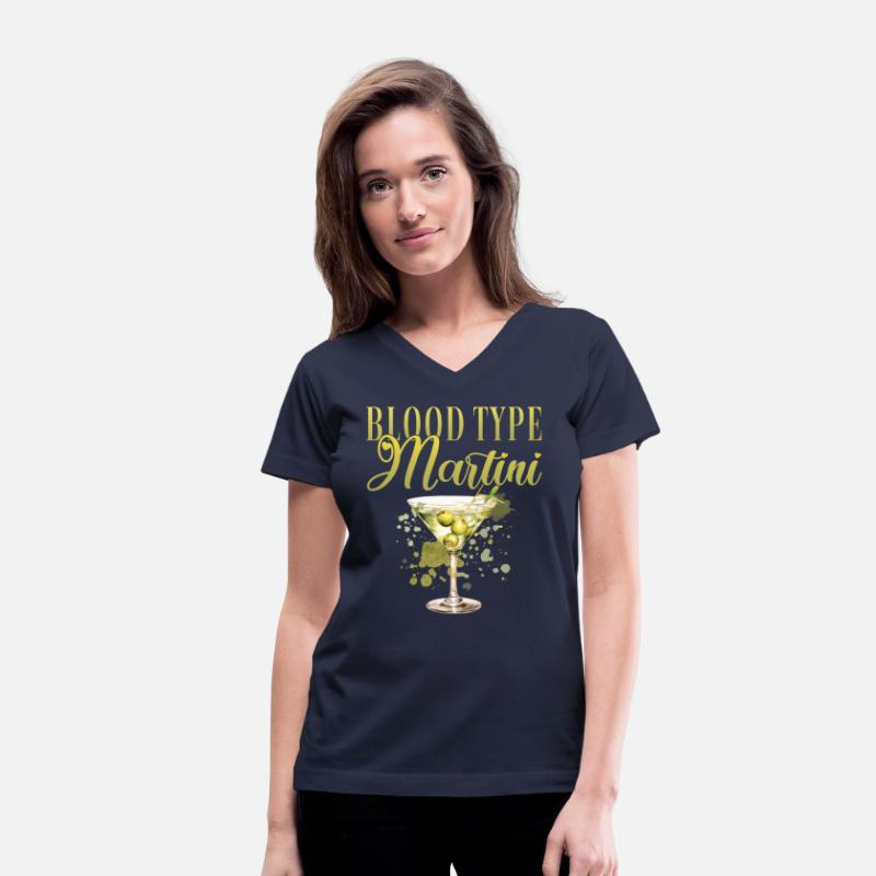 Blood Type Martini Cocktail Bartender