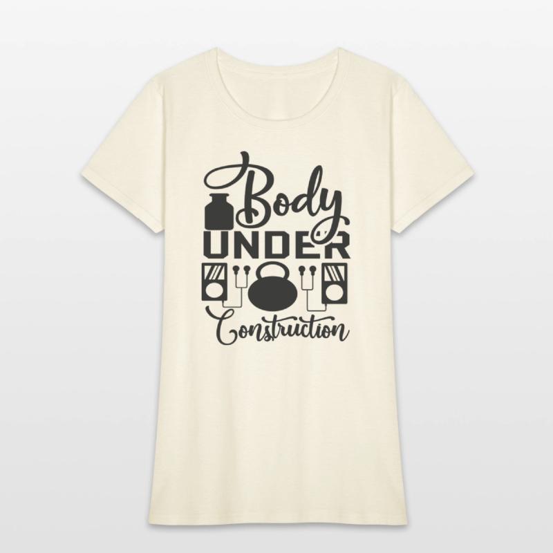 Body under Construction. GYM. Training.Fitness.