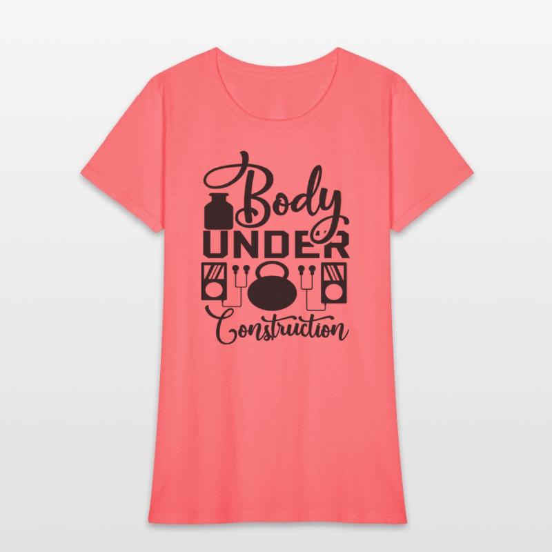 Body under Construction. GYM. Training.Fitness.