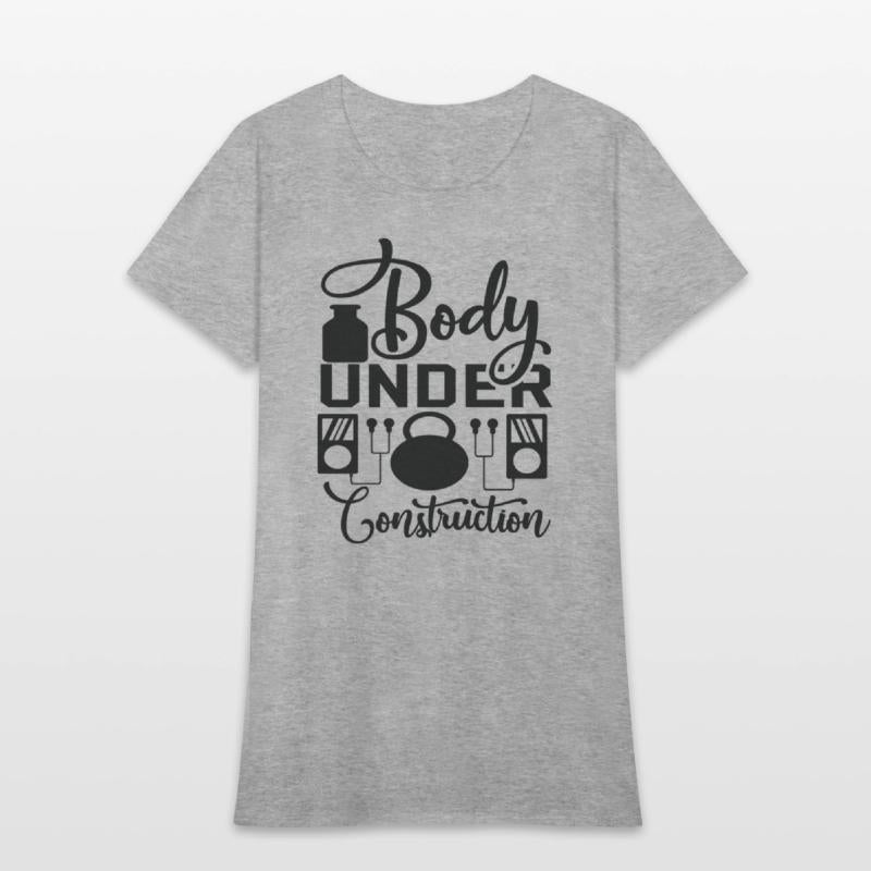 Body under Construction. GYM. Training.Fitness.