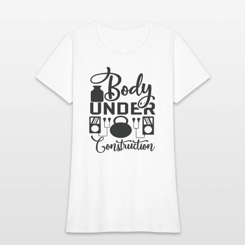 Body under Construction. GYM. Training.Fitness.
