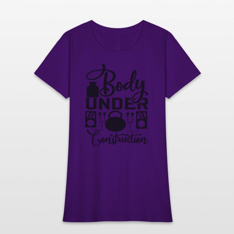 Body under Construction. GYM. Training.Fitness.