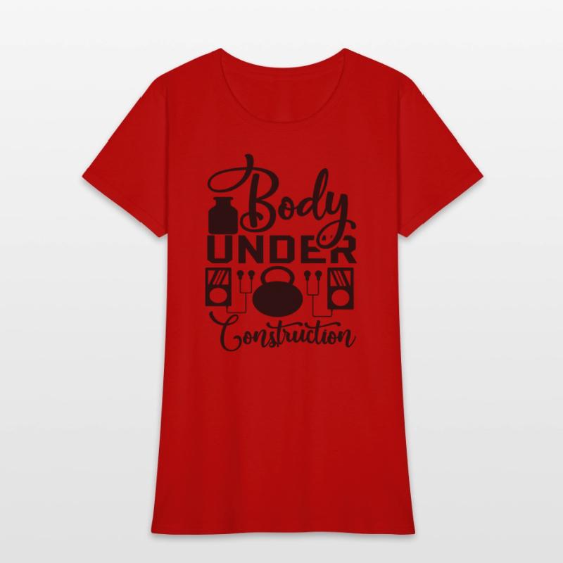 Body under Construction. GYM. Training.Fitness.