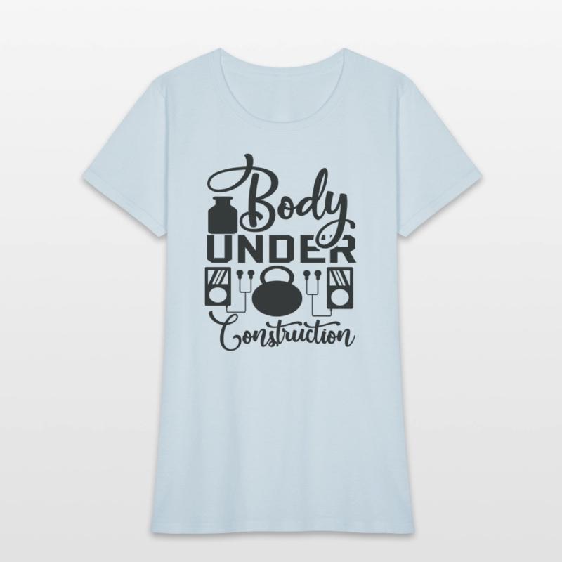 Body under Construction. GYM. Training.Fitness.