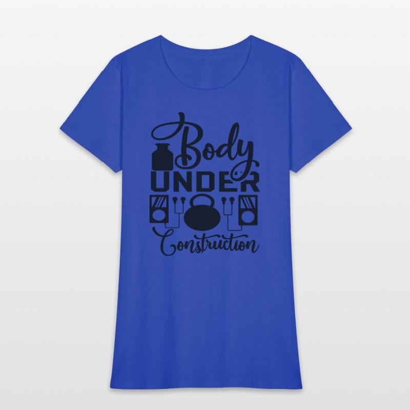 Body under Construction. GYM. Training.Fitness.