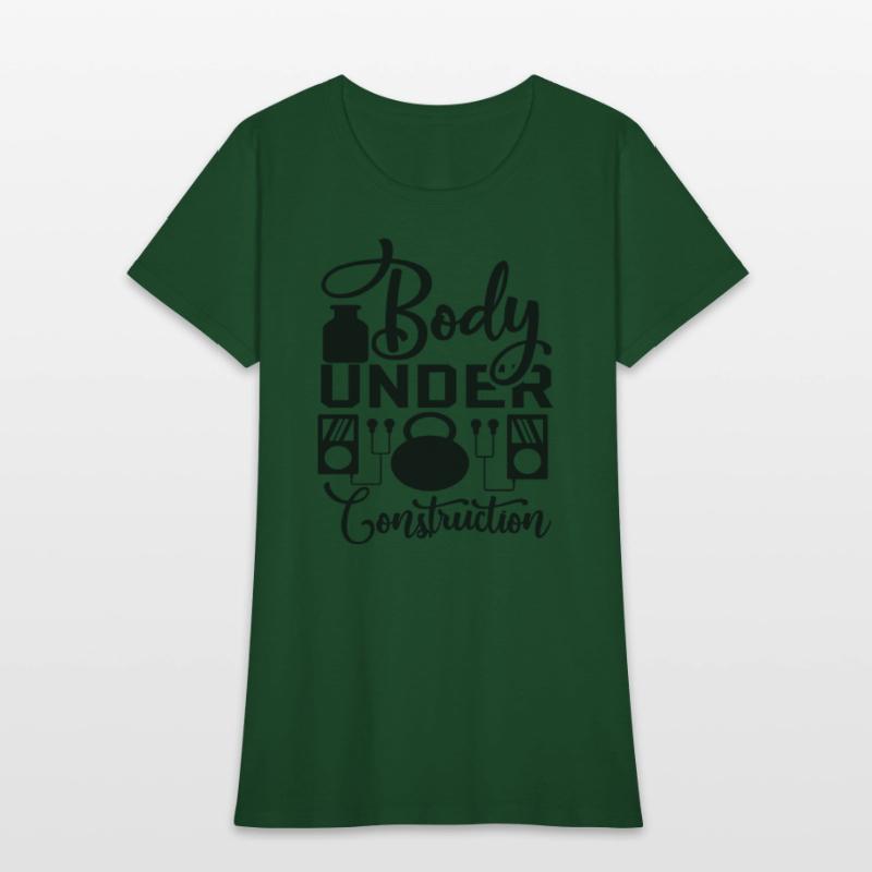 Body under Construction. GYM. Training.Fitness.