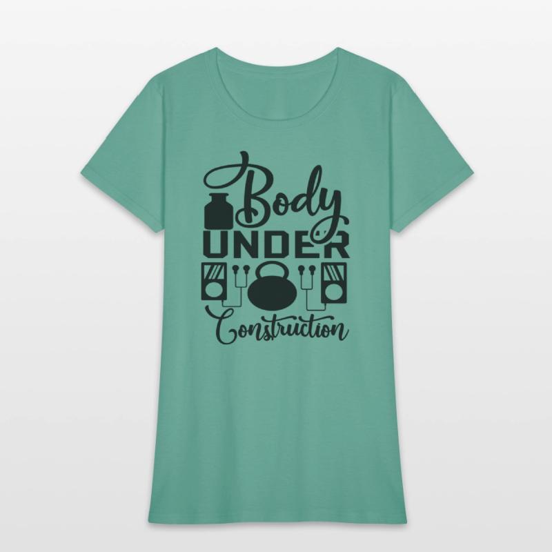 Body under Construction. GYM. Training.Fitness.