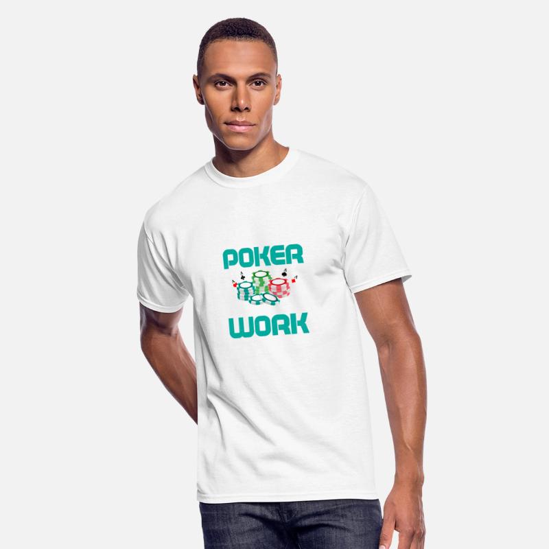 Born To Play Poker Forced To Work Card Player Gamb