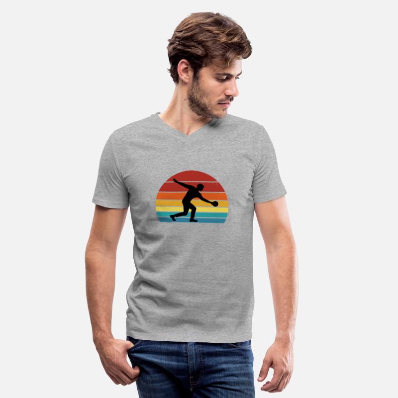 Bowling Retro Vintage Sunset