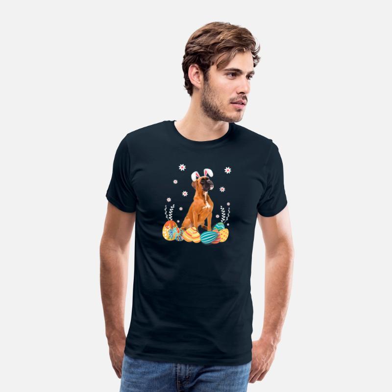 Boxer Dog Easter Bunny Shirt Dog