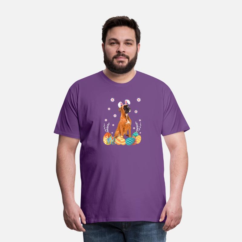 Boxer Dog Easter Bunny Shirt Dog