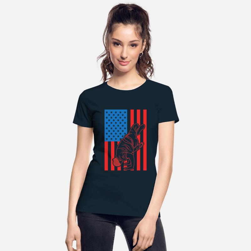 Breakdancing USA Flag