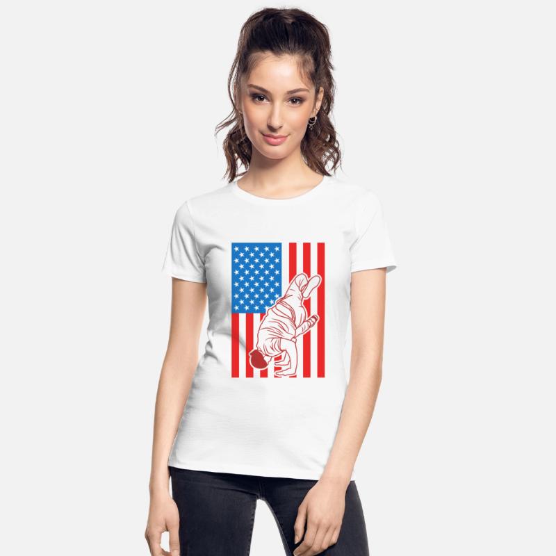 Breakdancing USA Flag
