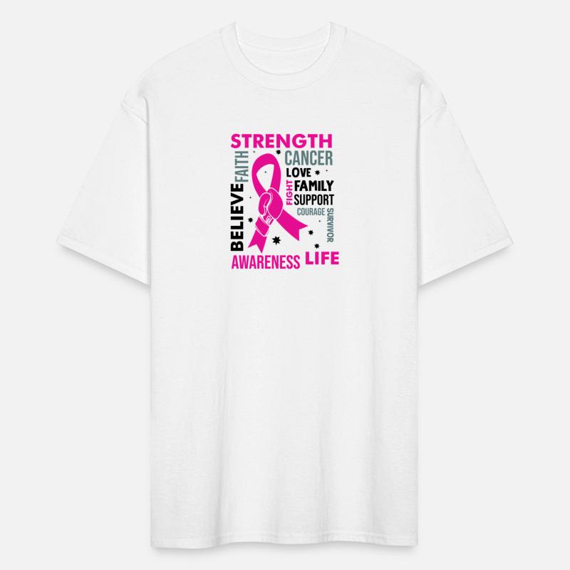 Breast Cancer Awareness Strength Faith Believe