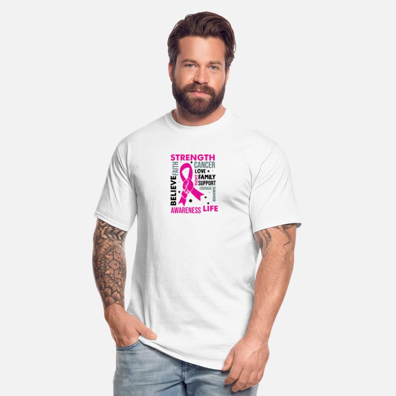 Breast Cancer Awareness Strength Faith Believe