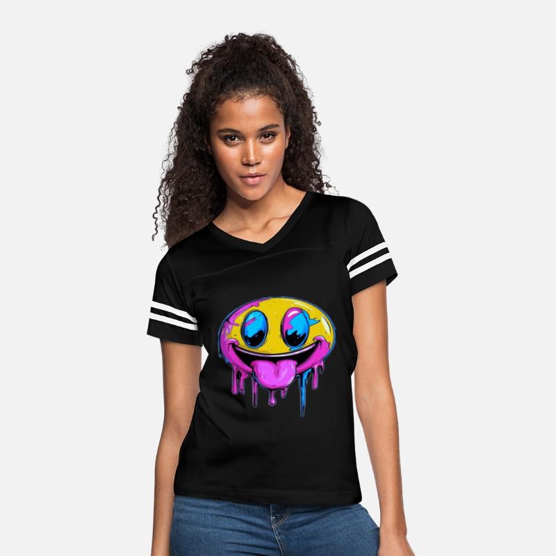 Bubble smiling art designs for beauty.All T-shirts