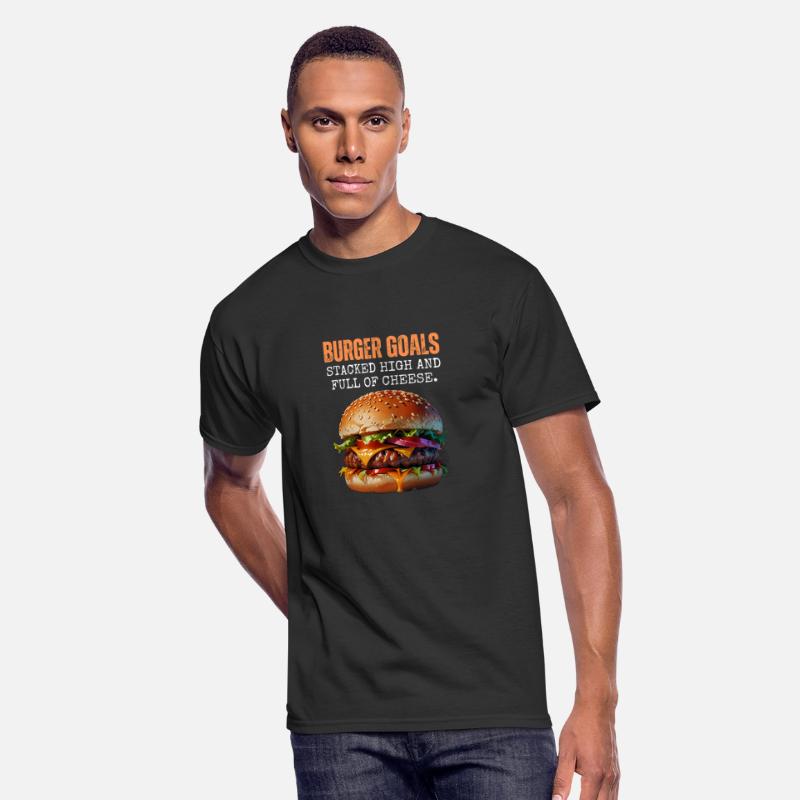 Burger Goals: Stacked high and full of cheese