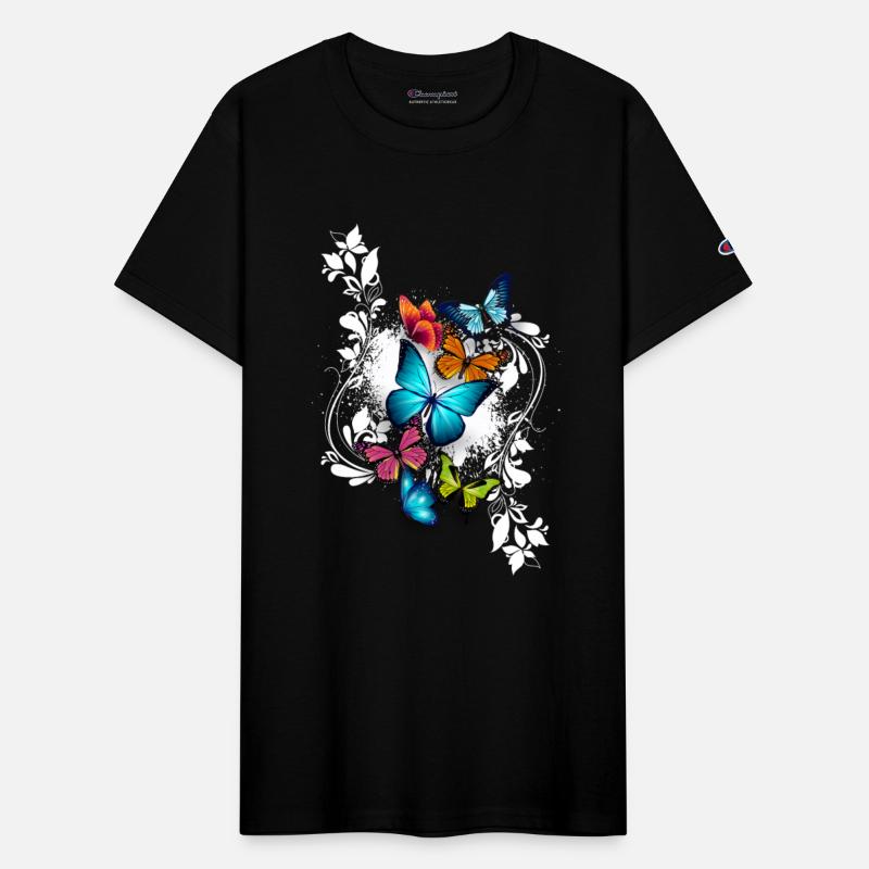 Butterfly Animal Color Colorful Splash Ornaments