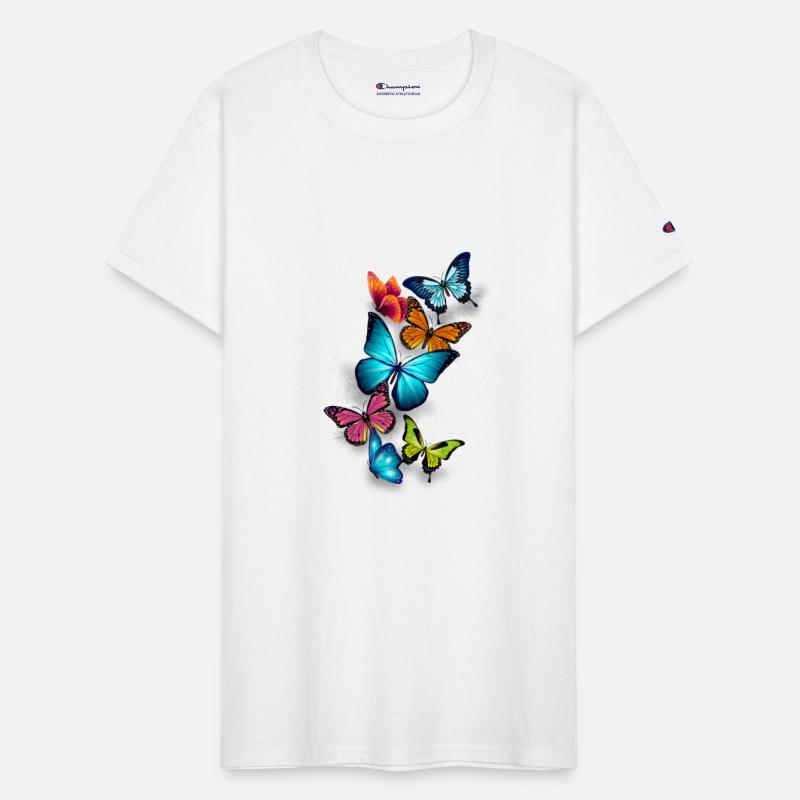 Butterfly Animal Color Colorful Splash Ornaments