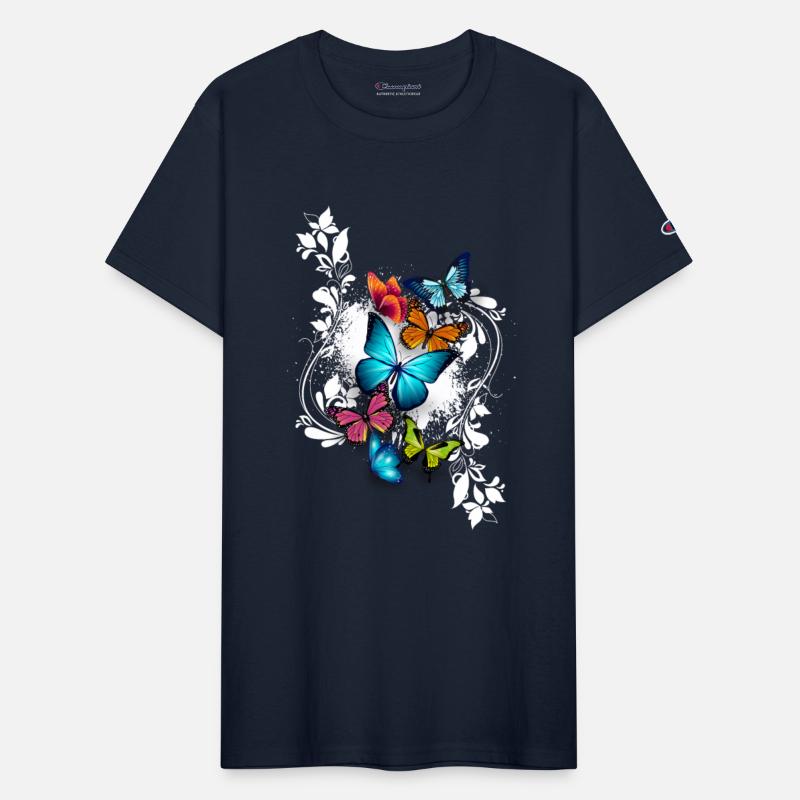Butterfly Animal Color Colorful Splash Ornaments