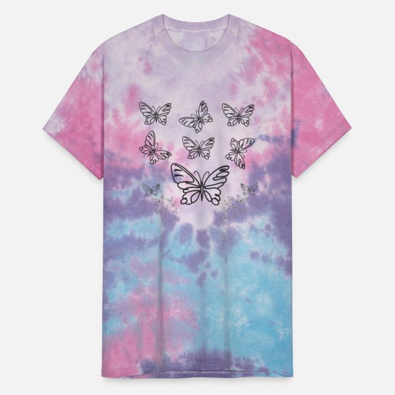 butterfly line art vector
