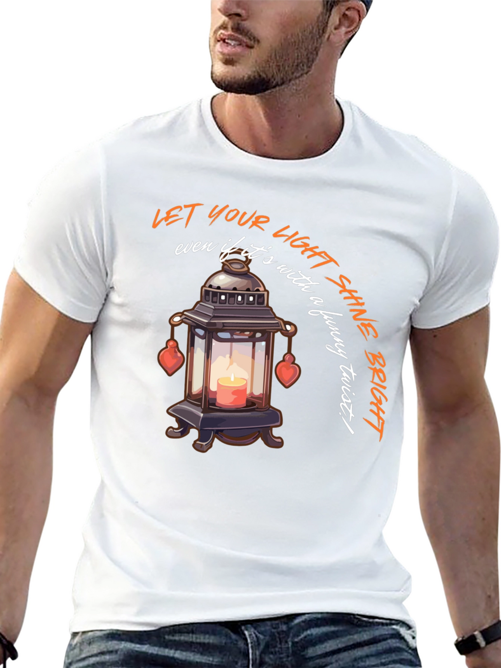 Shine Bright Lantern Graphic Tee