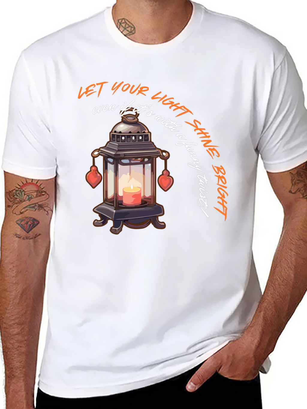 Shine Bright Lantern Graphic Tee