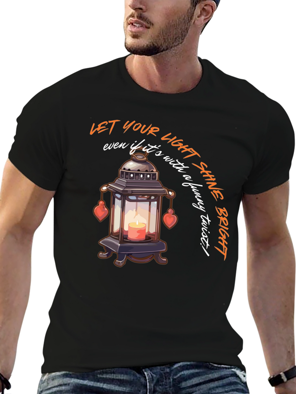 Shine Bright Lantern Graphic Tee