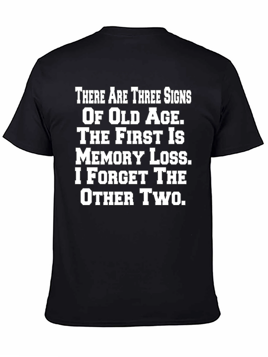 Funny Old Age Memory Loss Graphic T-Shirt