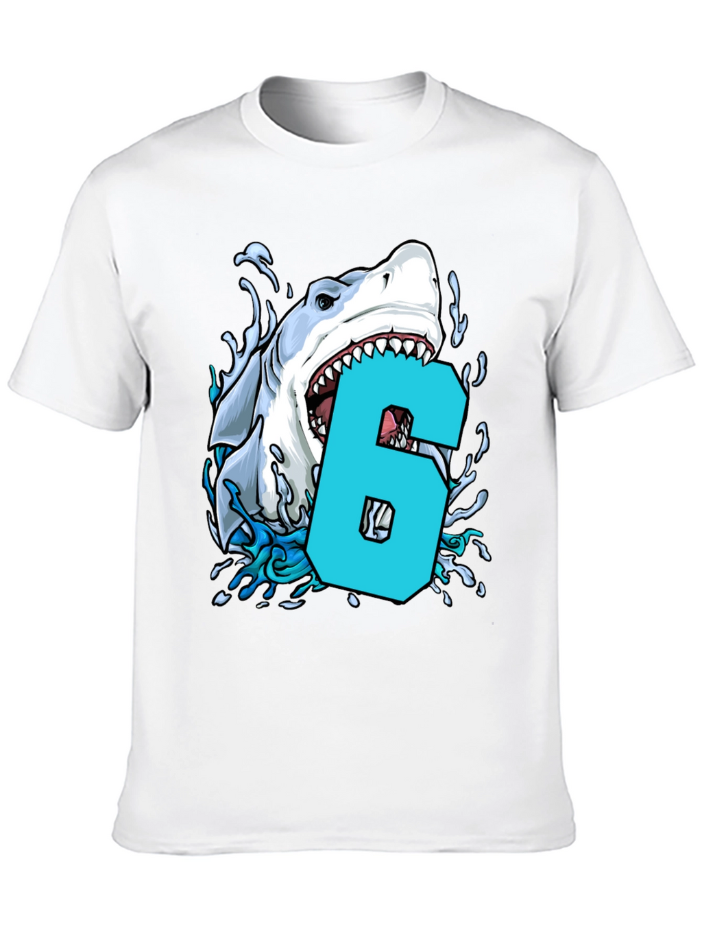 Shark Bite Number 6 T-Shirt