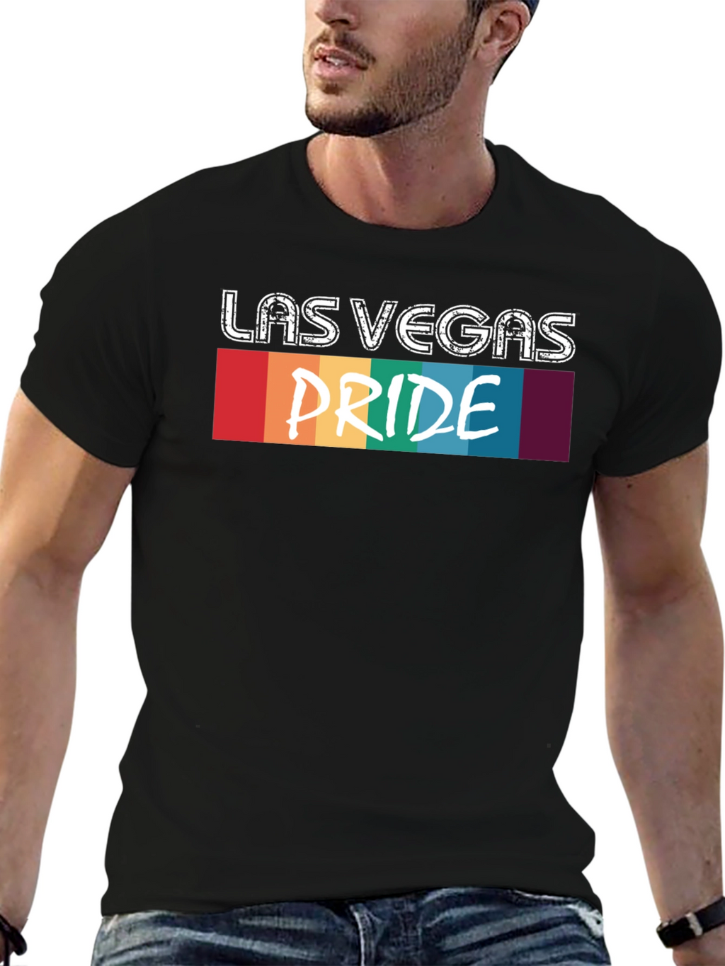 Las Vegas Pride Rainbow T-Shirt
