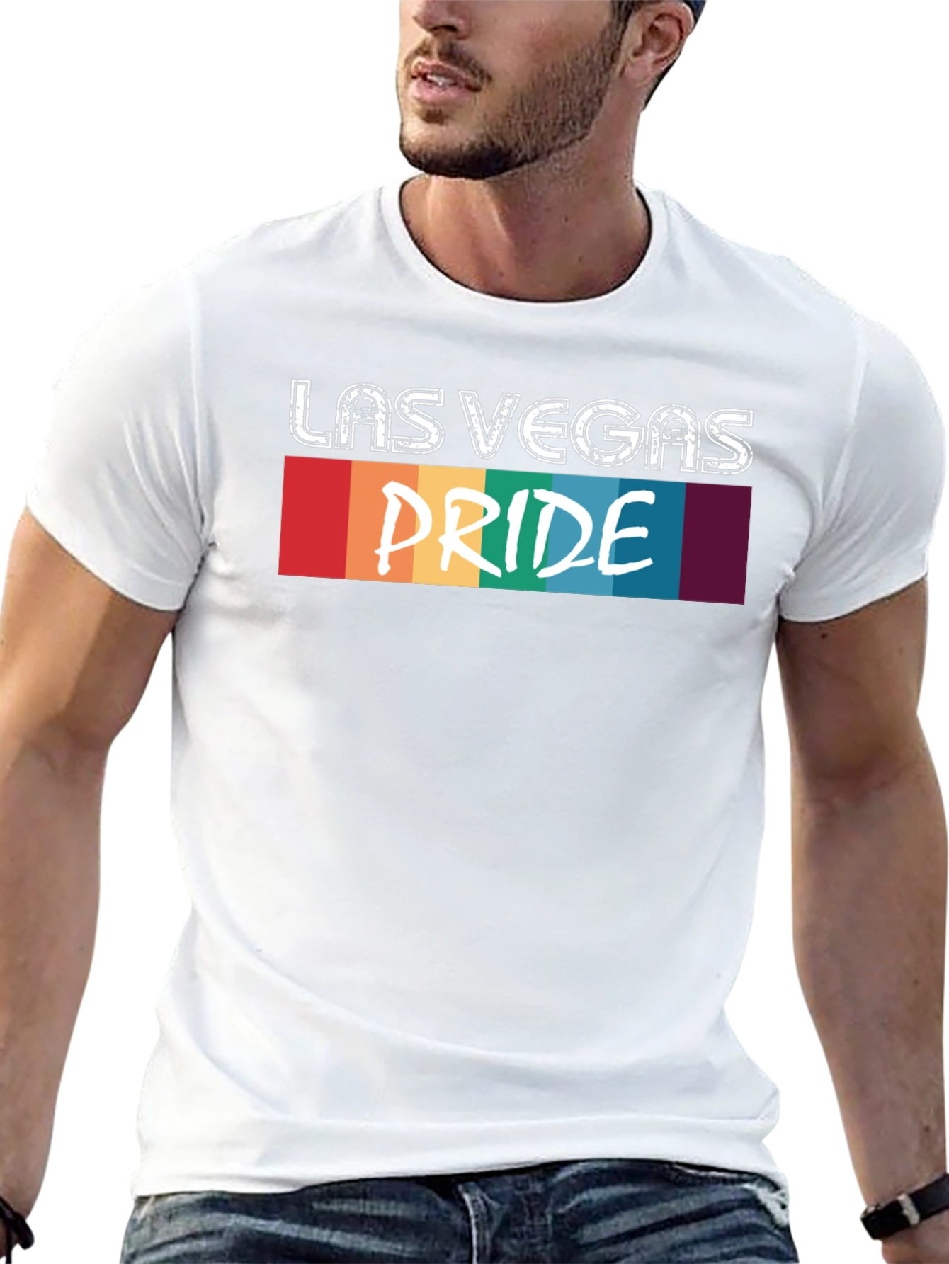 Las Vegas Pride Rainbow T-Shirt