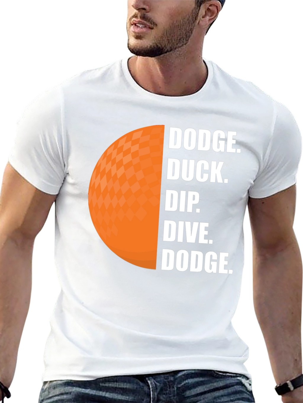 Dodgeball Inspired Graphic Tee