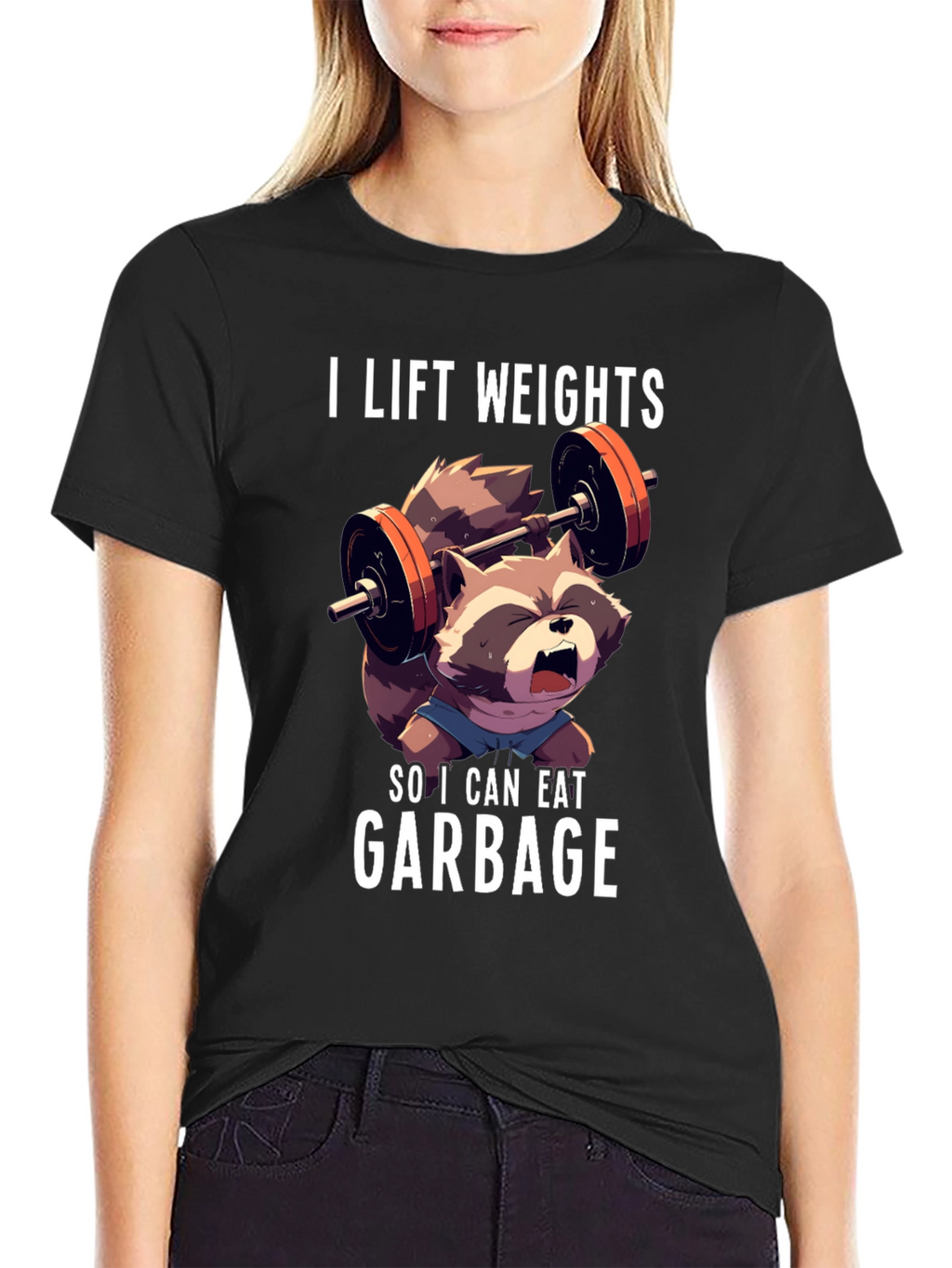 I Lift Weights To Eat Garbage T-Shirt