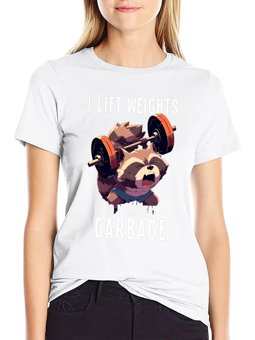 I Lift Weights To Eat Garbage T-Shirt