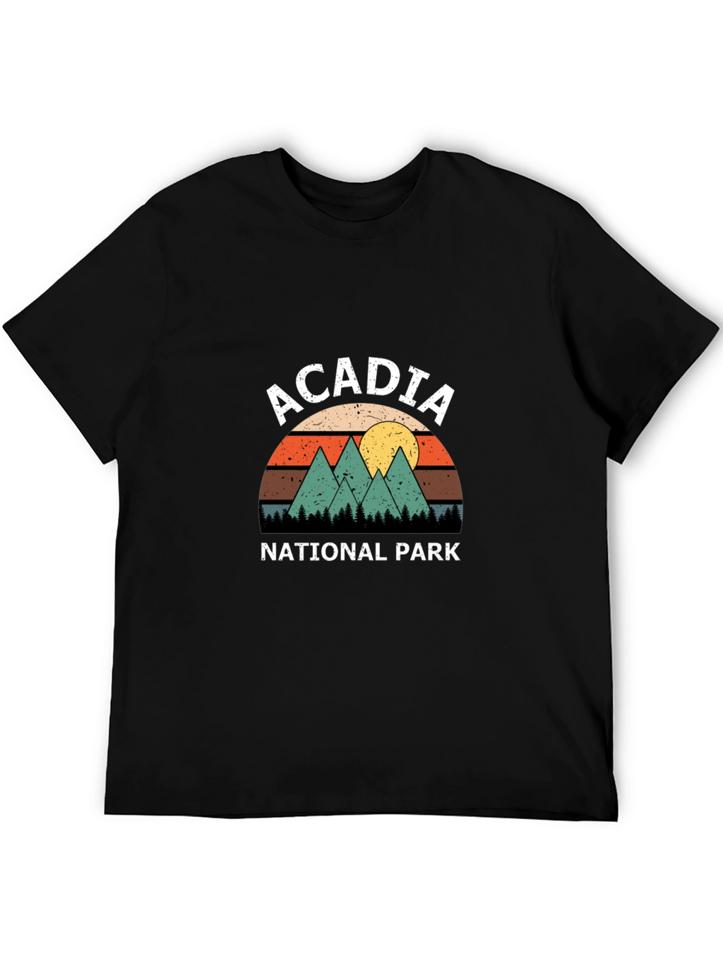 Acadia National Park Retro T-Shirt