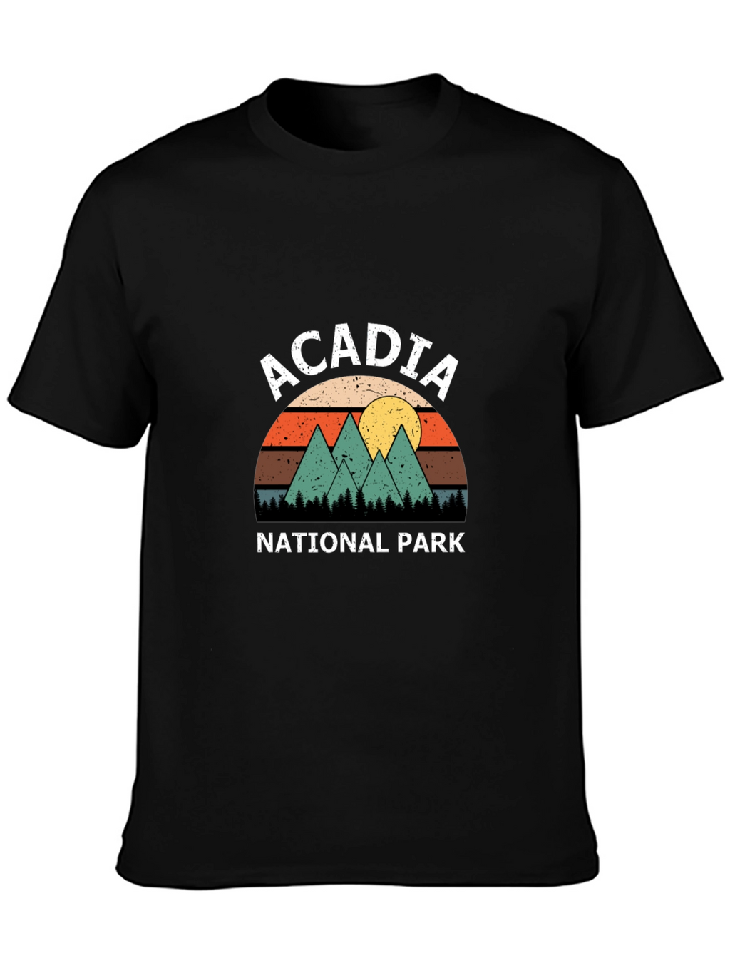 Acadia National Park Retro T-Shirt