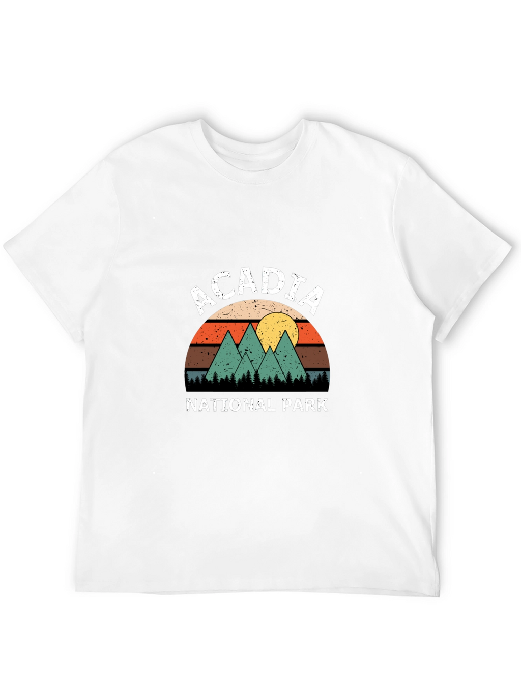 Acadia National Park Retro T-Shirt