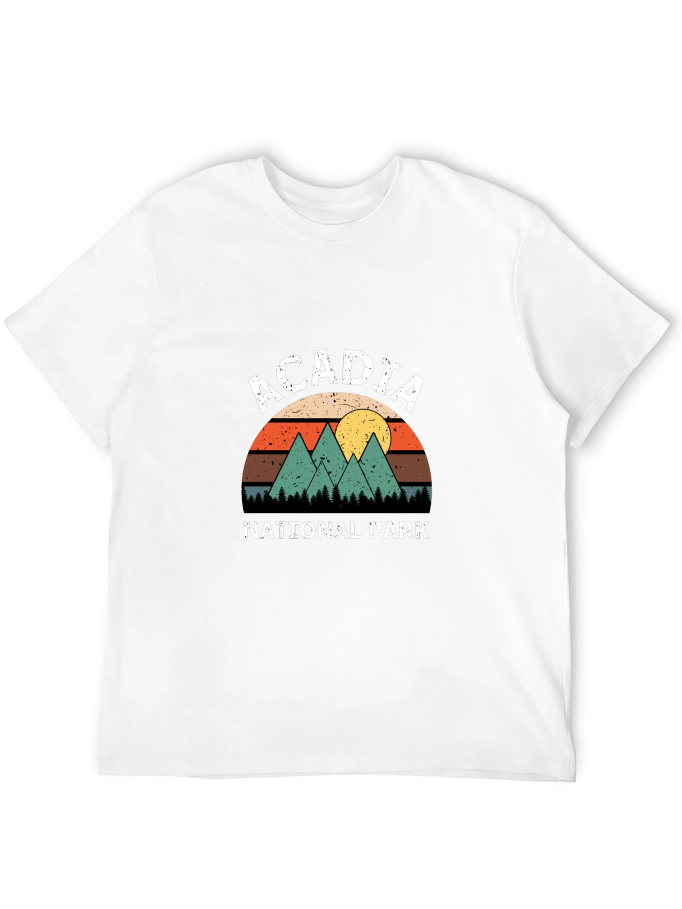 Acadia National Park Retro T-Shirt