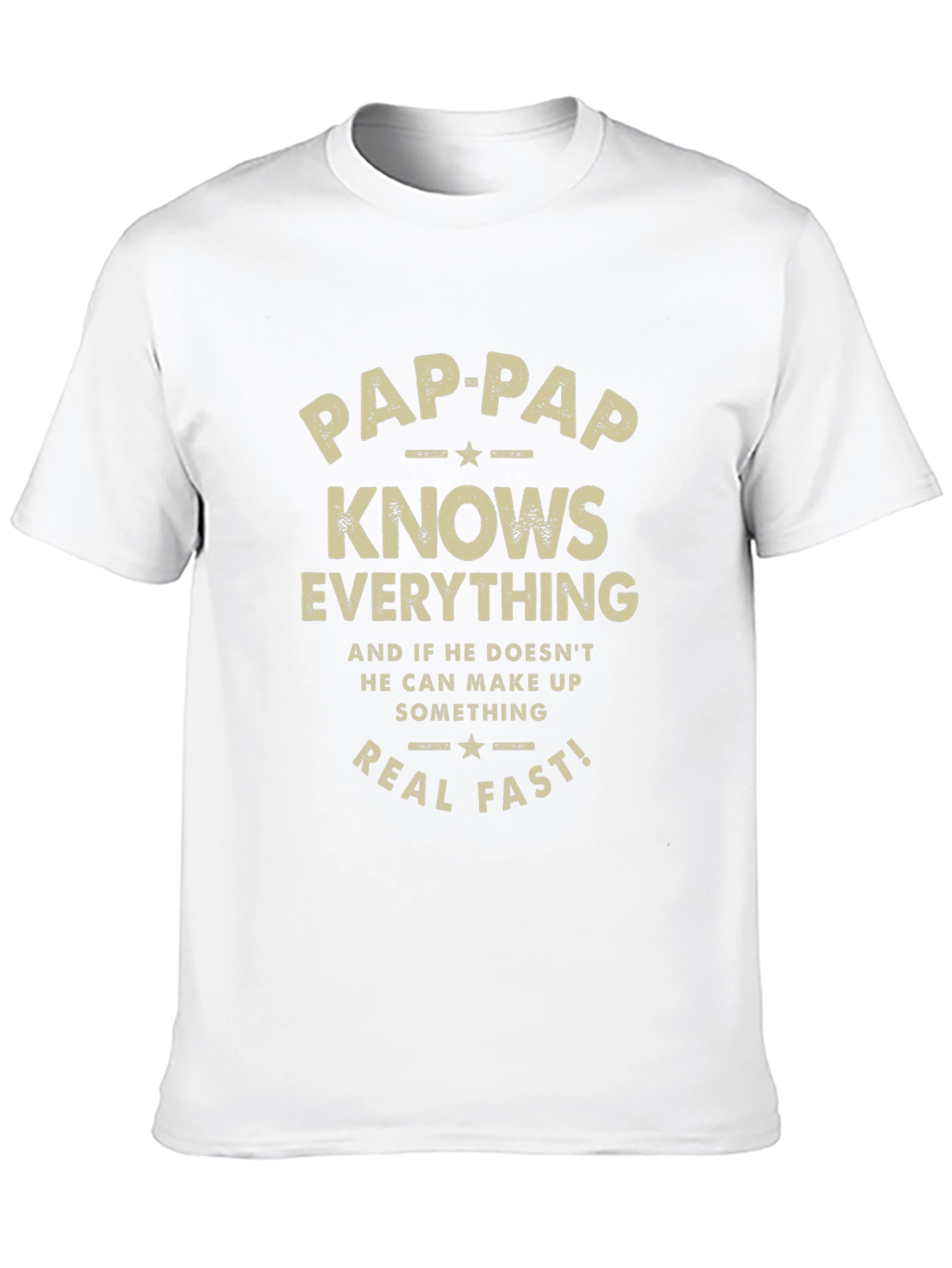 Pappap Knows Everything Funny T-Shirt