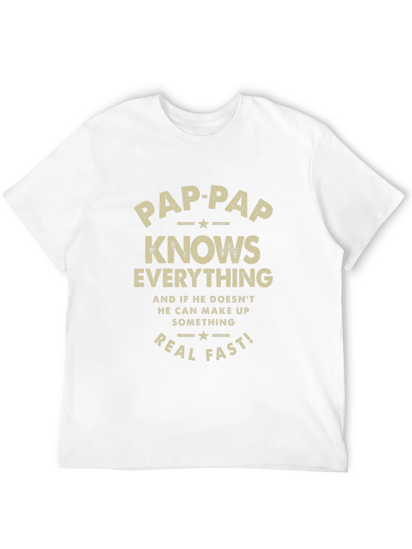 Pappap Knows Everything Funny T-Shirt